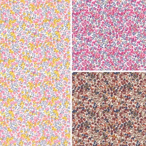 Liberty Tana Lawn - WILTSHIRE BUD (multiple colour-ways available), Liberty Fabrics Classic Collection, 25cm increments and meterage