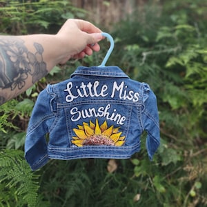 Hand Painted Denim Jacket