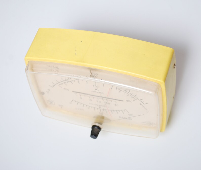 CI648 Vintage Barometer with Thermometer from USSR