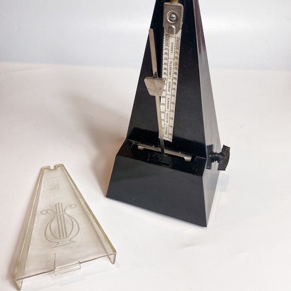Vintage Musical Rhythm Measuring Instrument Metronome, Soviet Russian tool