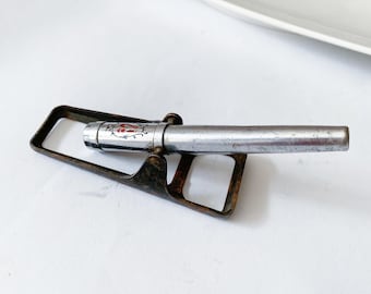 Vintage Cannon Shaped Corkscrew and Bottle Opener, Dual-Function Wine Tool, Made in USSR,  Kitchen home decor