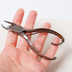 Antique Stainless Steel Manicure Forceps, Nail Clipper, J.A. Henckels Solingen Germany 1920-1930