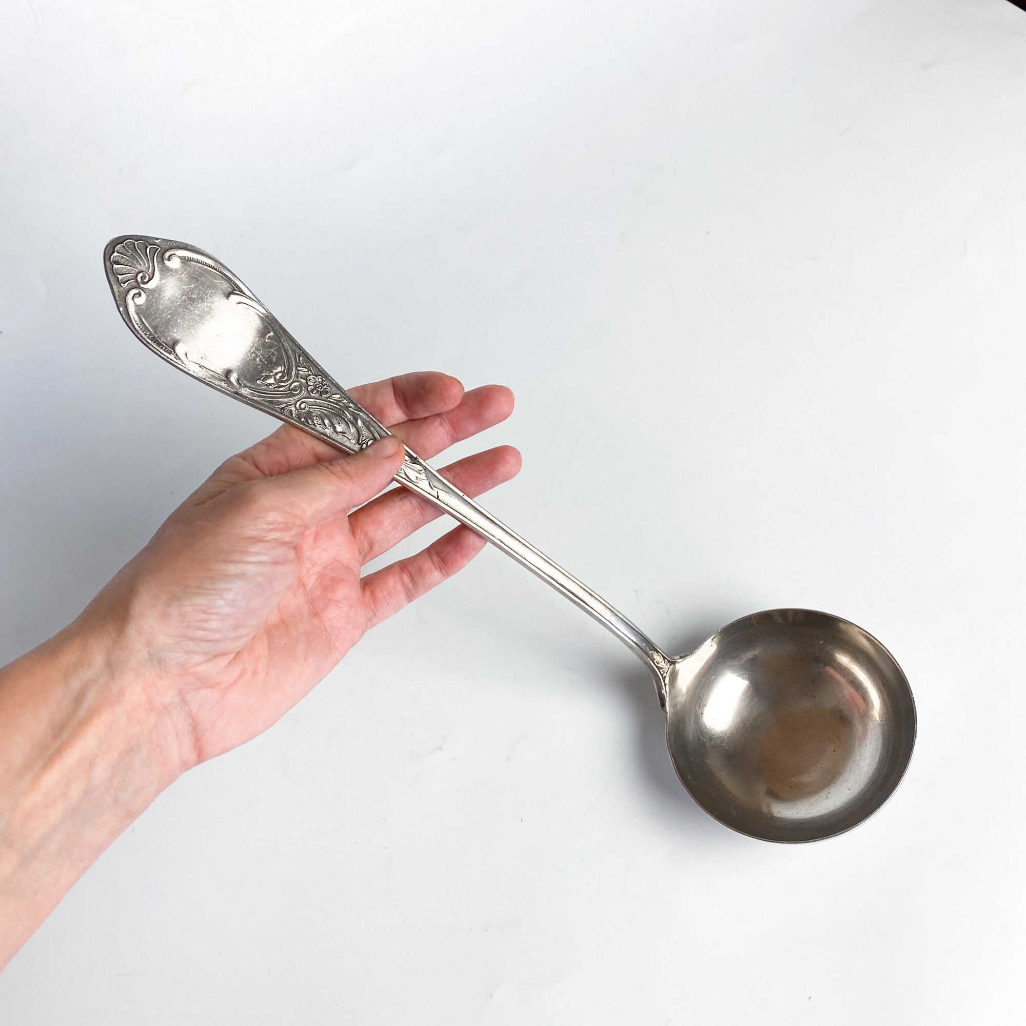 Antique 2024 soup ladle
