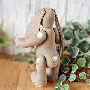 Lacy Bunny Sewing Pattern PDF, Rabbit Plush Sewing Pattern, EASY Photo ...