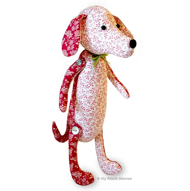 Dog Sewing Pattern Dachshund Paper Sewing Pattern Soft Toy Etsy UK