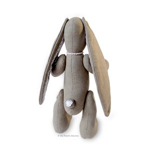 Lacy Bunny Sewing Pattern PDF Rabbit Plush Sewing Pattern - Etsy