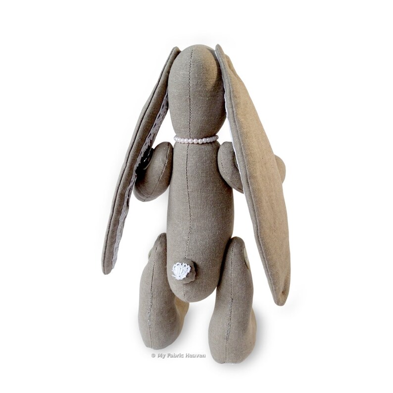 Lacy Bunny Memory Rabbit PDF Sewing PATTERN With EASY - Etsy UK