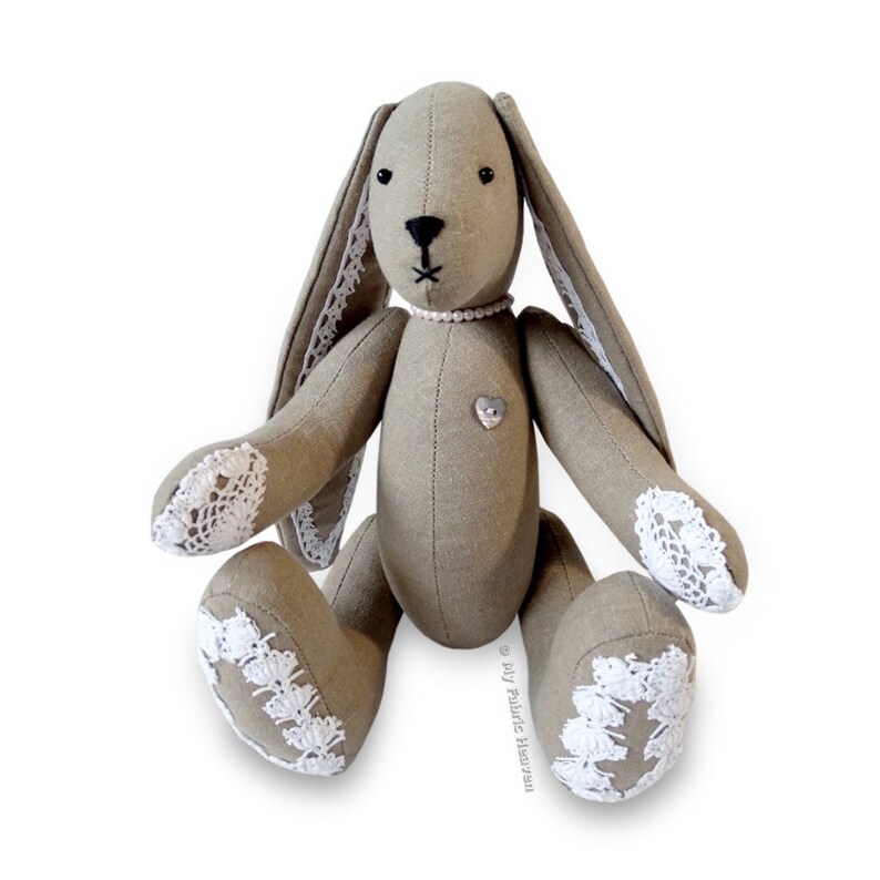 11 Lacy Bunny Floppy Eared Bunny Rabbit PDF Soft Toy | Etsy