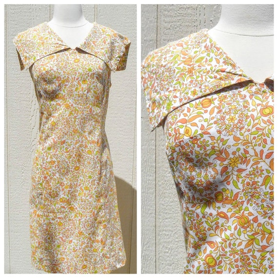 vintage 60s shift dress
