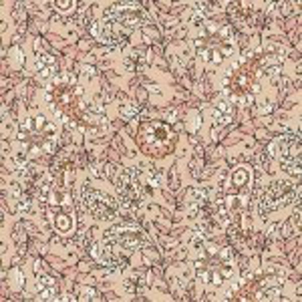 Kismet India Ink Parchment #73305 by Sharon Holland for Art Gallery Fabrics Half Yard Cut 100% Cotton 44" Wide