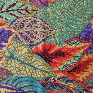 Kaffe Fassett Collective Coleus Gold PWPJ030 for Free Spirit Fabrics. Half Yard Cut 100% Cotton 44&quot; Wide