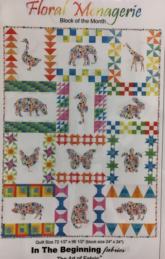 Quiltmania/'s Simply Moderne Gardenvale Quilt Kit 18100 Dresden Plate Style Jen Kingwell Gardenvale 80 x 80