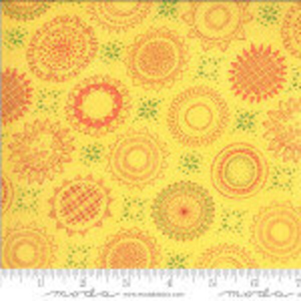 Solana Varietals Buttercup #48682 13 by Robin Pickens Half Yard Cut 100% Cotton 44" Wide
