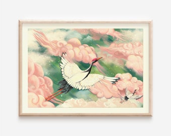 DREAM STORKS | A5 Giclée Print Fine Art | various sizes available