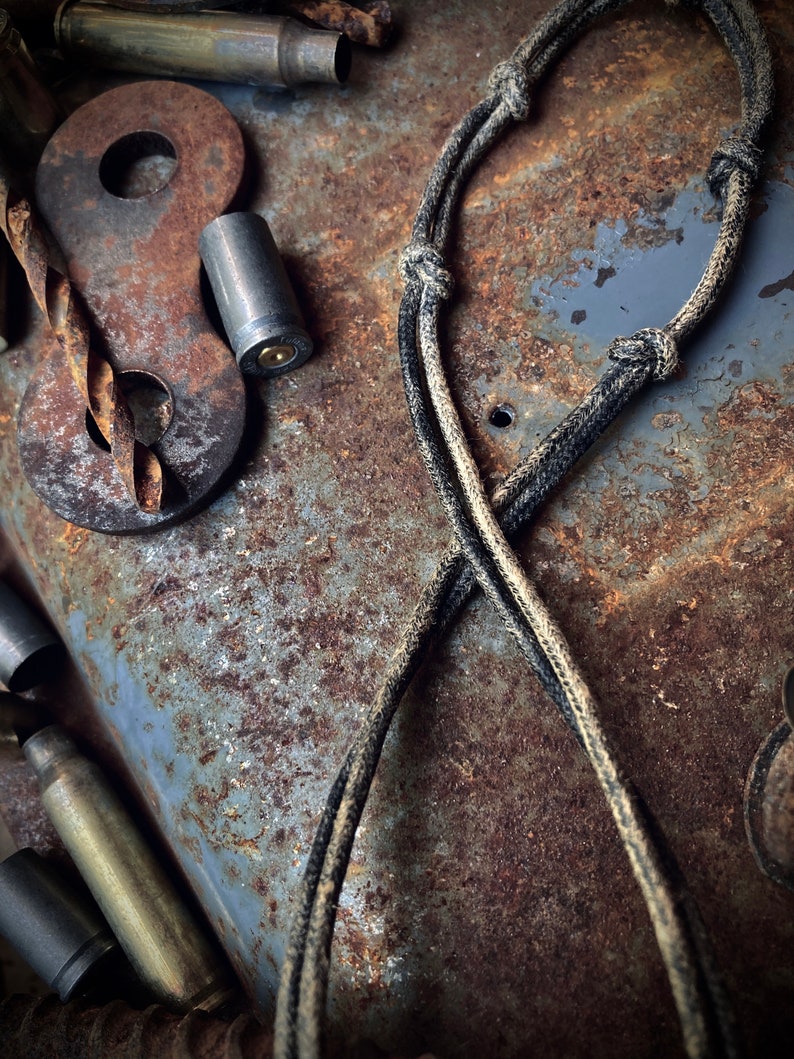 View of Achtung! - Layered Scavenged Industrial Hardware Pendant Necklace ...