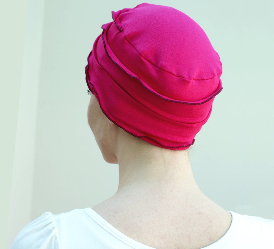 Chemo headwear pretty chemo cap stylish hair loss wear Etsy