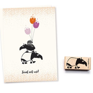 Stamp Tapir Gudrun