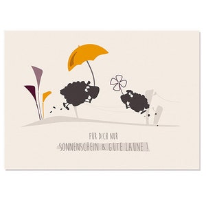Cartolina Sunshine (Pecora)