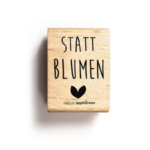 Stempel Statt Blumen Bild 2