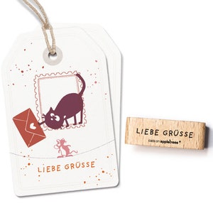 Stamp Liebe Grüße