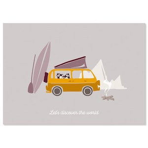 Cartolina Scopri - Camper