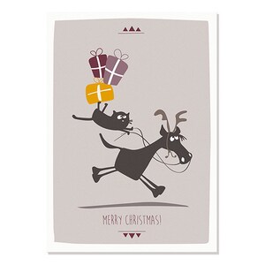 Carte postale Noël - Hugobald