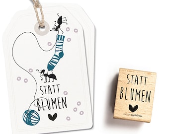 Stempel Statt Blumen