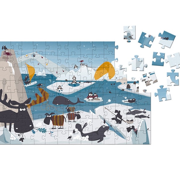 Puzzle Friedegunde im Norden