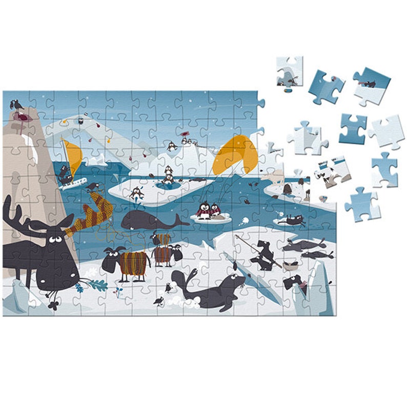 Puzzle Terrain de Paix dans le Nord image 1