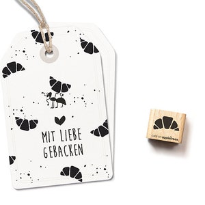 Ministempel Croissant