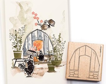 Stamp greenhouse, stable