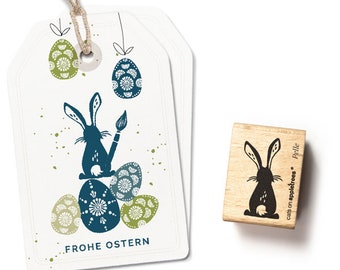 Timbre Lapin Pelle