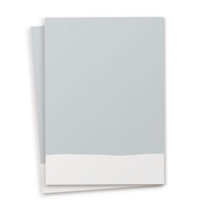 Conjunto de cartões em branco VIEW - céu de inverno