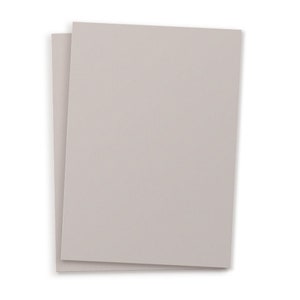 Conjunto de cartas em branco UNI - pedra clara