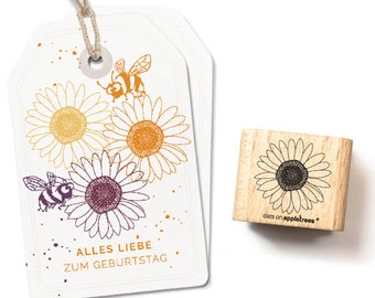 Stamp sunflower