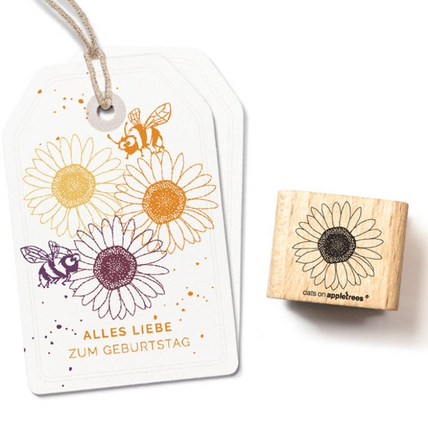 Stempel Sonnenblume