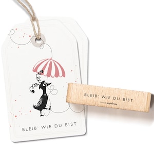 Stempel Blijf zoals je bent
