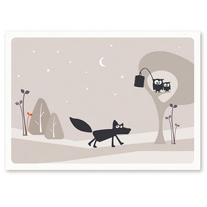 Carte postale Renard Edgar
