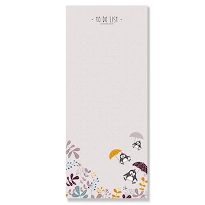 Notizblock S - No.10 Pinguine