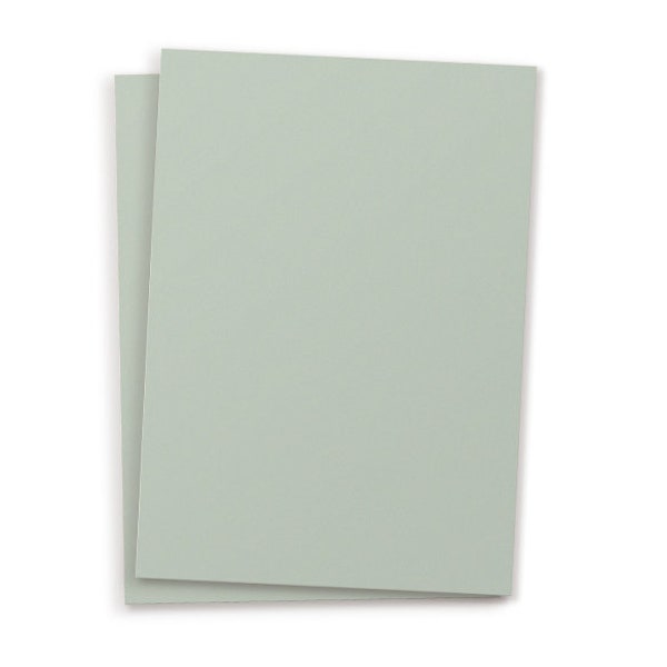 Blankokarten Set UNI - pale green