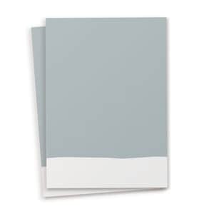 Conjunto de cartões em branco VIEW - céu nublado