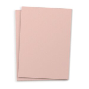 Set of Plain Postcards UNI - blush