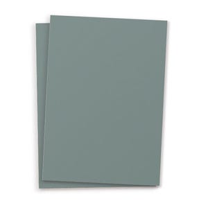 Conjunto de cartões em branco UNI - oceano verde