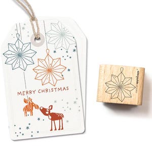 Stamp Star 8 Folding Star Outline