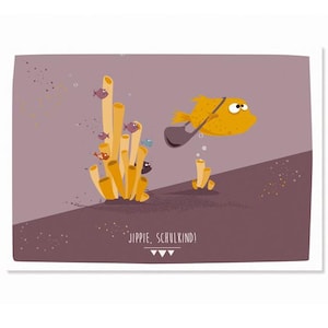 Aluno de cartão postal - boxfish