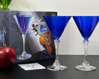 新品❣️美しい青CRYSTAL DARQUES DAUPHIN  Cristal d'Arques Dolphin Clear Lead Crystal Figurine Blue