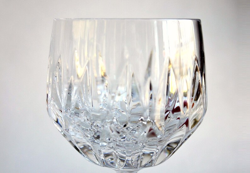 Echt Bleikristall 24 Lead Crystal German Wine Glass Vintage Etsy