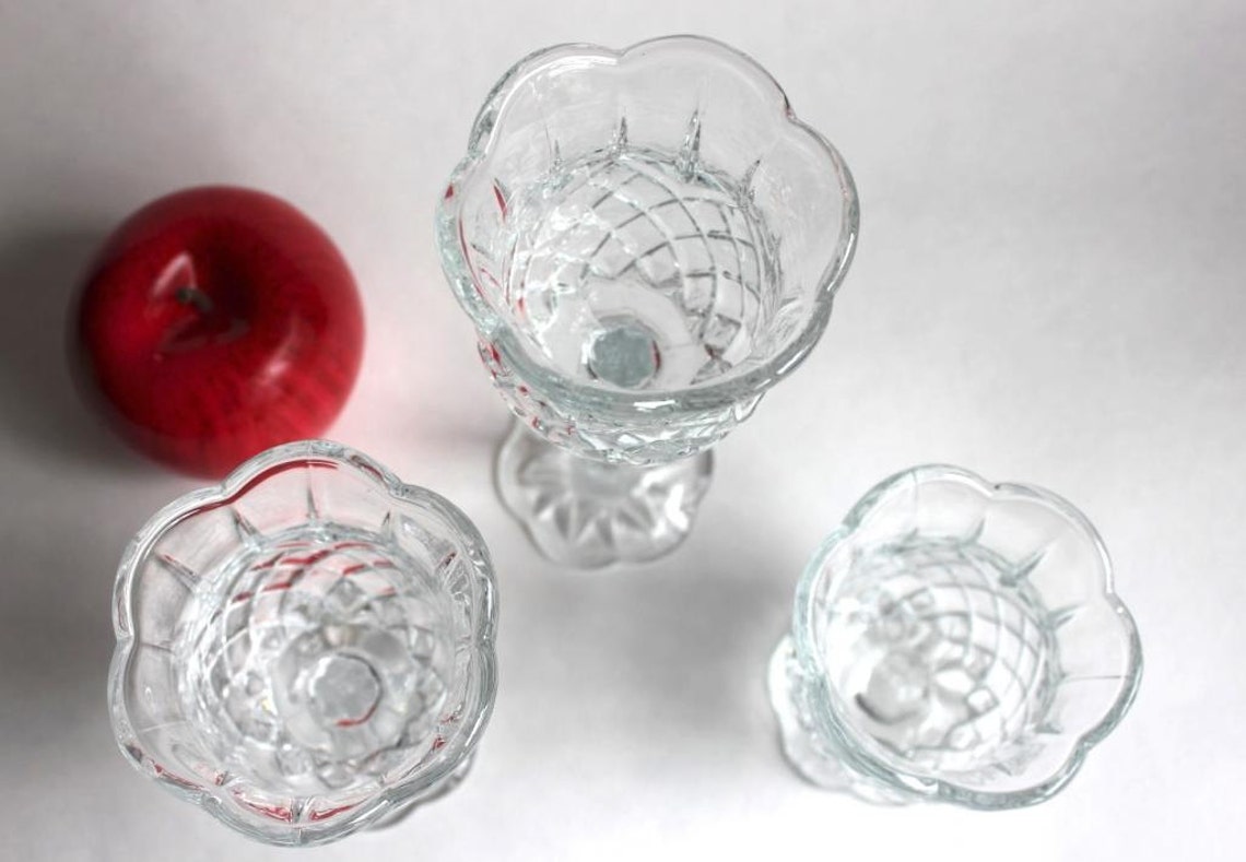 Tulip Stem Votive Candle Holder Set Vintage 3 Piece HOMCO Etsy