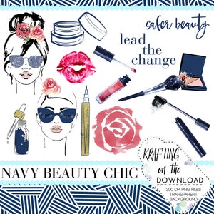 Beautycounter Printable Beauty Clipart Beauty Counter Clip Art Set Make ...