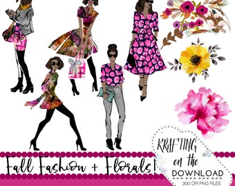 fall fashion clipart png file watercolor fall fashion clip art set watercolor fall fashion planner girl png fashion clipart medium skin tone